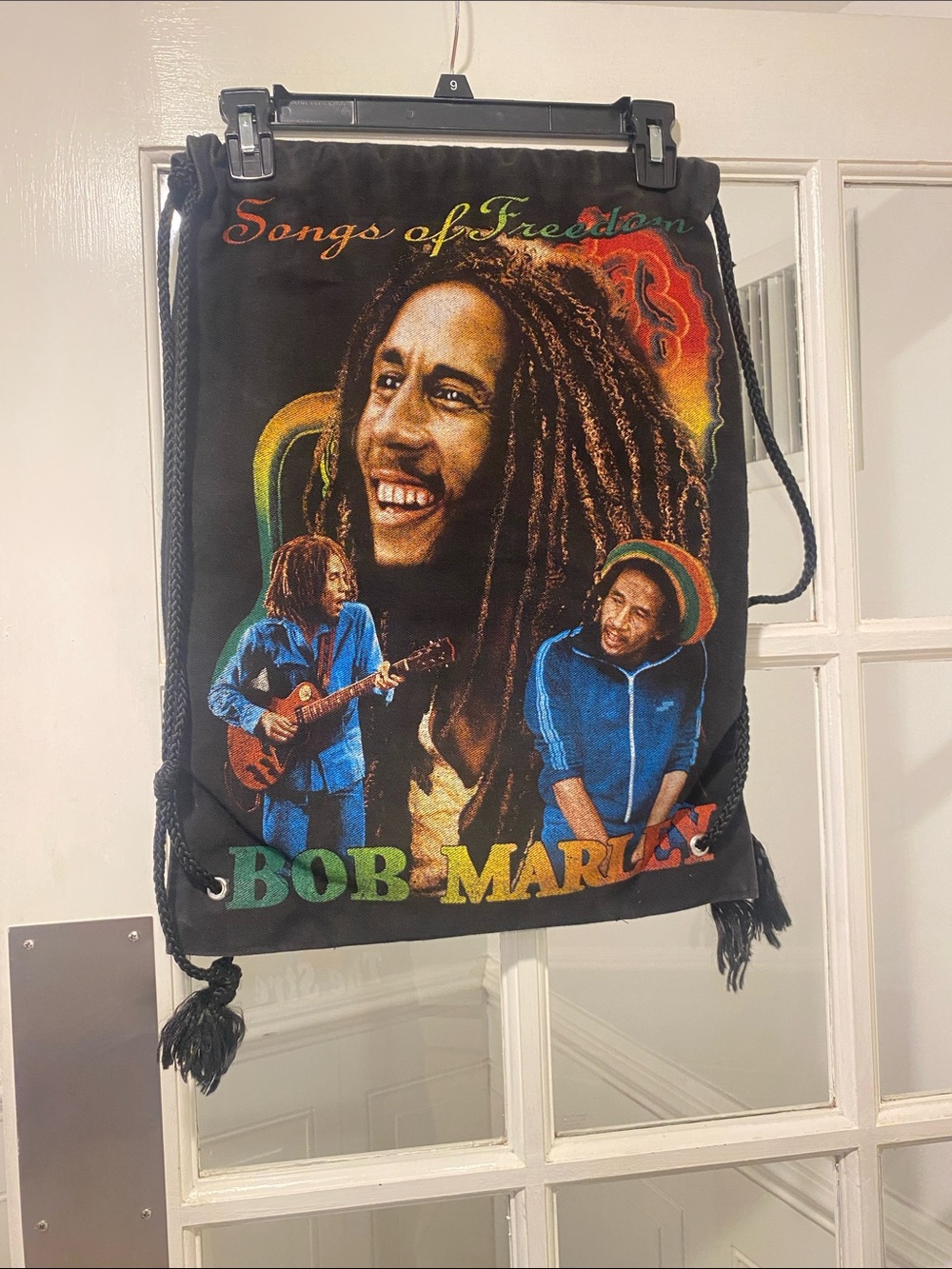 Bob Marley drawstring Bag  unisex good condition